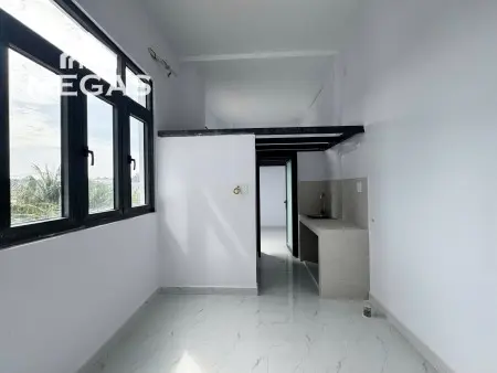 Hà Huy Giáp - Cầu Phú Long - Bùi Công Trừng 1 Phòng Ngủ + Gác - Đầy Đủ Nội Thất Mới Xây Mới