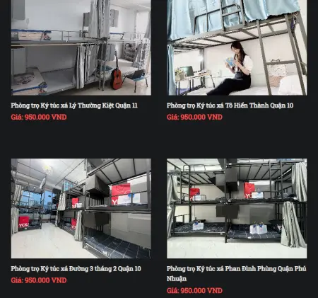 Phòng Trọ – Ký Túc Xá Cao Cấp Giá Rẻ Chỉ Từ 950K/Tháng – Full Tiện Nghi, Giờ Giấc Tự Do
