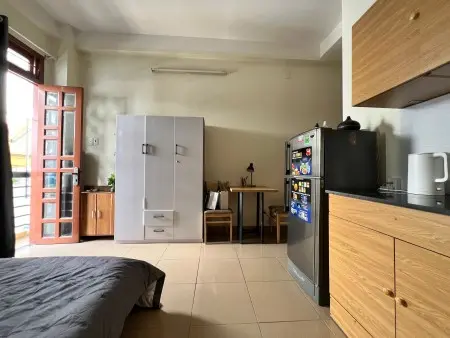 Cho Thuê Phòng Ban Công Cửa Sổ Full Nội Thất Máy Giặt Riêng. Cho Nuôi Pet