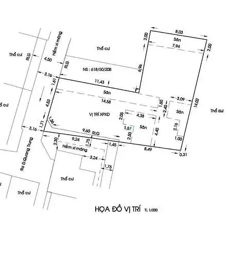 Bán Đất Rẻ Đẹp (14X20) 618/50 Quang Trung P11 Gò Vấp