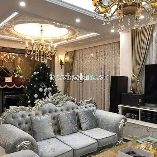 Bán Biệt Thự Thạnh Mỹ Lợi, Khu Compound, Dt 276 M², Hâm + 3 Tầng