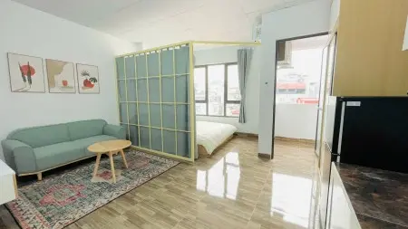 1Pn Rộng 35M2 - Ban Công Đón Nắng Và Gió, Nơ Trang Long Gần Đh Văn Lang Cs2, Cs3