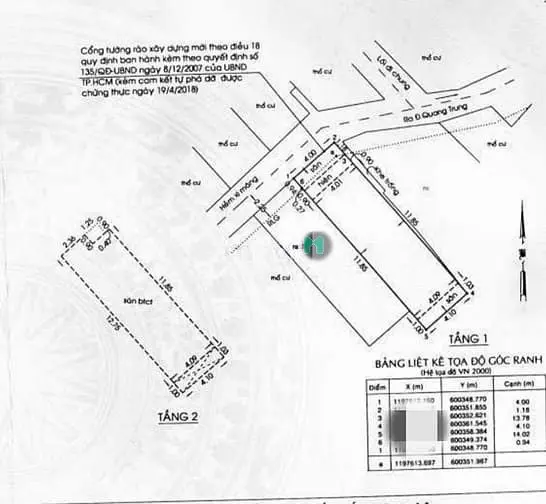 Bán Nhà Rẻ Đẹp (4X16) 379/52/19 Quang Trung P10 Gò Vấp Đối Diện Vincom