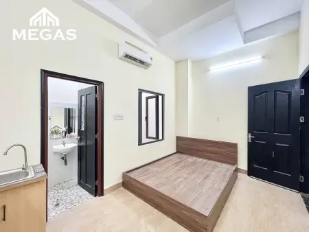 Cho Thuê Căn Studio Giá Rẻ Full Nội Thất Gần Công Viên Hoàng Văn Thụ