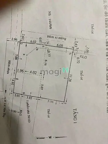 Bán Dãy Nhà Trọ Hxh Rộng (12X12) 144/9/15 Đường 11, P11 Gò Vấp Lê Văn