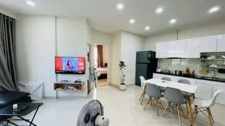 Chung Cư D5, P25, Bình Thạnh: 90M2, 2P Ngủ, 2Wc Nt Mới, 12Tr5/Th.