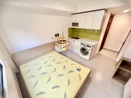 Phòng Trọ Full Nội Thất 1 Phòng Ngủ Cửa Sổ Lớn Bình Thạnh Gần Đại Học Văn Lang,Uth