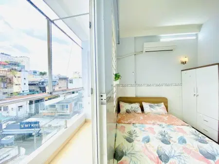Căn Hộ 1Pn Tách Bếp Ban Công Tân Định Q1 Thang Máy Tự Do