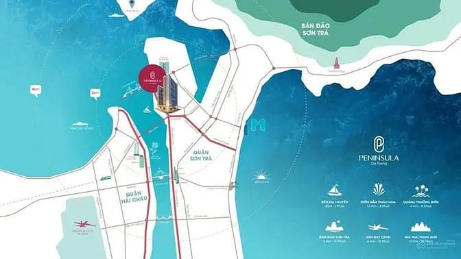 Hot! Quỹ Căn View Pháo Hoa Peninsula Da Nang