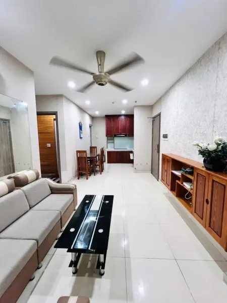 Chung Cư Saigonres, Nguyễn Xí, Bt: 2P Ngủ, Full Nt, 90M2, 12,5Triệu