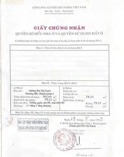 Bán Nhà Mặt Tiền Bùi Thị Xuân, Q1, 8X22M Đất, 4 Tầng, Giá Bán 165 Tỷ