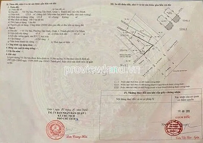 Bán Nhà Góc 2Mt Võ Thị Sáu Quận 1, Đối Diện Công Viên, 124M², 50 Tỷ