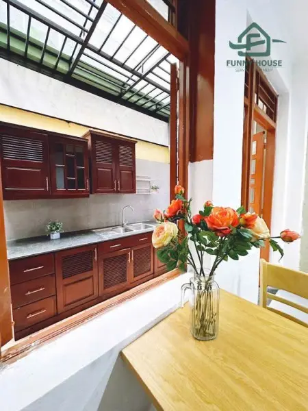 Trống Lại Căn Studio - Tách Bếp Full Nội Thất - Sân Sau Thoáng Mát - Ngay An Phú Quận 2