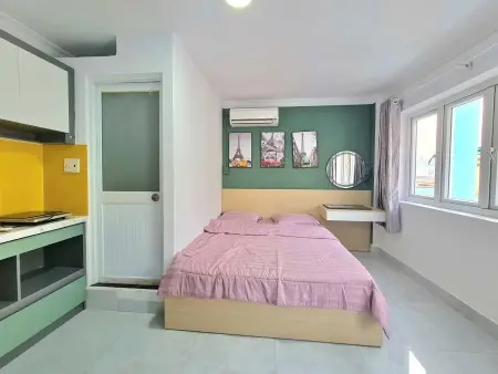 Cho Thuê Chdv Q3 – Kỳ Đồng – Studio Bancong – Thang Máy – 8 Triệu