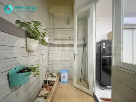 Phòng Logia Giếng Trời-Đầy Đủ Nội Thất Bếp Lớn