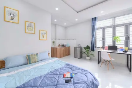 Phòng Trọ 25M2 Full Nội Thất Bình Thạnh Giáp Q1, Q3, Phú Nhuận Gần Chợ Bà Chiểu Ngay Phan Bội Châu