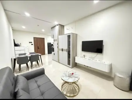 12Tr5/Th Chung Cư Phú Đạt, 88M2, 2Pn, 2Wc, Ung Văn Khiêm, Bt, Nội Thất