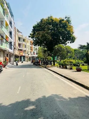 Nhà Mặt Tiền Quận 6 Cư Xá Phú Lâm D View Công Viên, 64M2, 3 Tầng