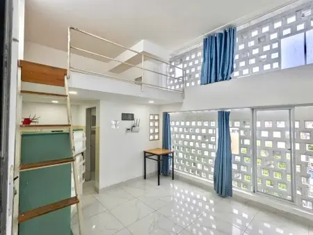 Phòng Trọ 35M2 Siu Rộng Full Nội Thất - Thang Máy - Free 4 Xe Ngay Văn Lang 3 Sát Chân Cầu Bình Lợi