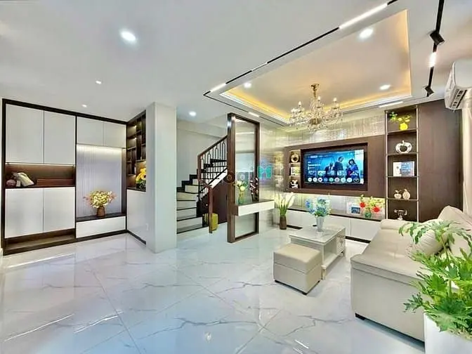 Nhà Mới Quận Phú Nhuận Thích Quảng Đức, Hẽm Xe Hơi, 40M2, 5 Tầng Btct