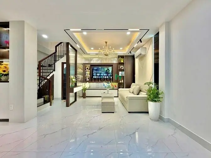 Nhà Mới Quận Phú Nhuận Thích Quảng Đức, Hẽm Xe Hơi, 40M2, 5 Tầng Btct