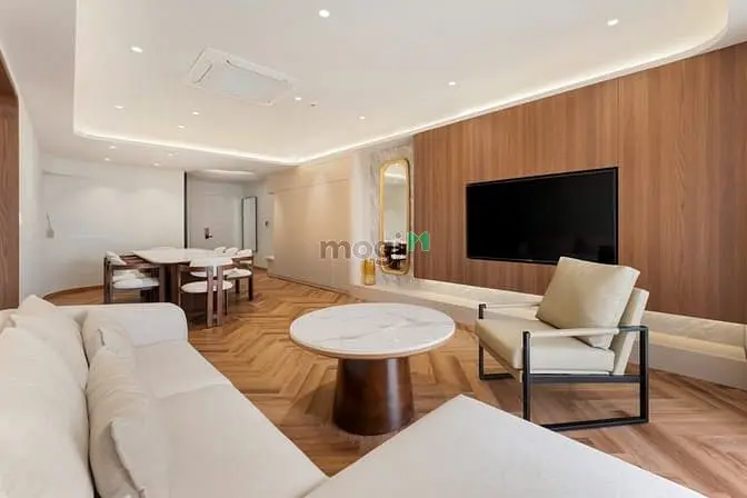 Cho Thuê Chcc Riverside Residence, Dt 140M2, 3Pn, Nhà Mới, Giá 66Trieu