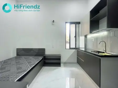 Cho Thuê Phòng Nguyễn Gia Trí, Bình Thạnh Cửa Sổ Thoáng, Full Nội Thất Gần Ngã Tư Hàng Xanh