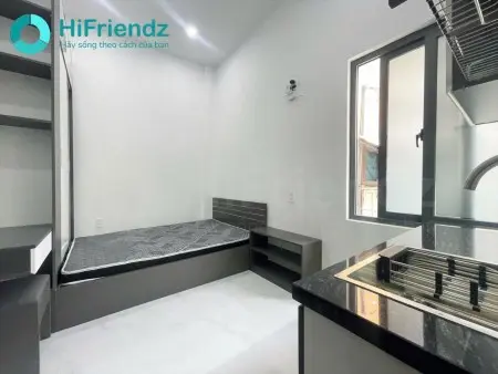 Cho Thuê Phòng Nguyễn Gia Trí, Bình Thạnh Cửa Sổ Thoáng, Full Nội Thất Gần Ngã Tư Hàng Xanh