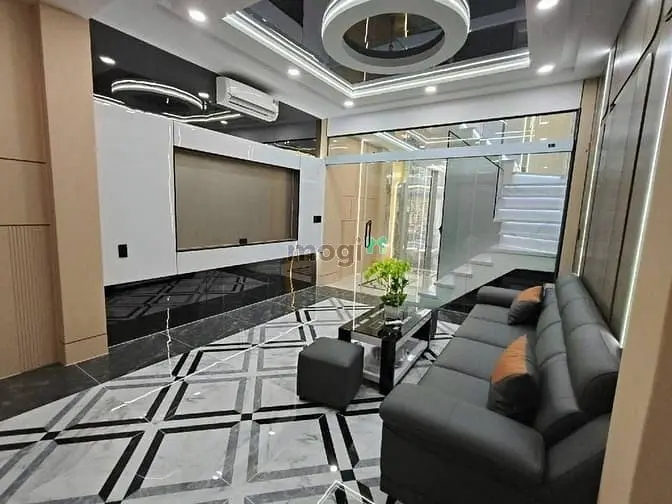 Nhà Bán Phan Huy Ích - Gần Emart –Hxh 10M - 5 Tầng Thang Máy – 64M2 –