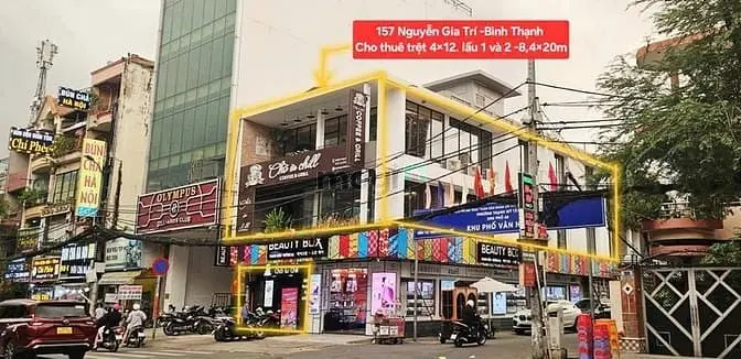 Giá Đầu Tư! Góc 2Mt Nguyễn Gia Trí, Bình Thạnh (9 X 20M) 4 Tầng, 55 Tỷ