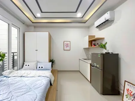 Cho Thuê Căn Hộ Gần Ngã Tư Phú Nhuận, Ngay Phan Đình Phùng, Mới 100%, Full Nội Thất