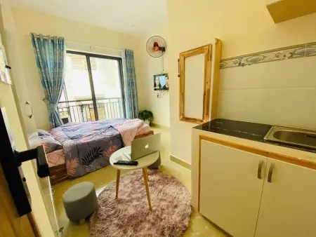 Studio Ban Công Full Nội Thất Ngay Trung Tâm Bình Thạnh