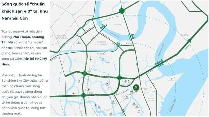 Bán Rổ Hàng V7 Chủ Đầu Tư "Sunshine Sky City" Quận 7 Liền Kề Pmh