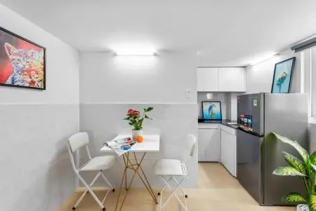 Phòng Trọ Full Nội Thất Mới Xây Ngay Phạm Văn Đồng