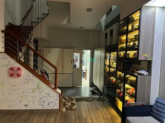 🌹💯Nhà Đẹp Mtkd Đường Lớn 30M Đối Diện Aeon 5X20M 4 Tầng Hđ Thuê 40Tr