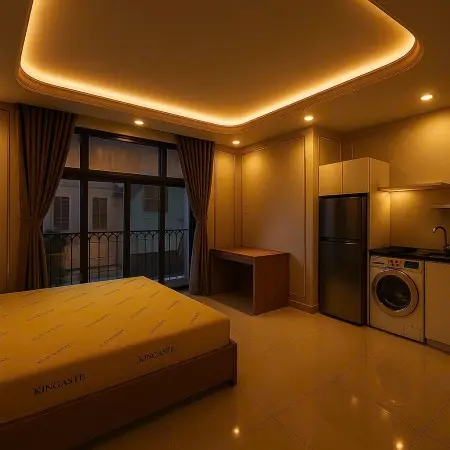 Studio Ban Công Siêu Thoáng - Bình Thạnh - Chỉ 7.6Tr