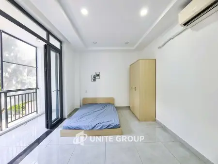 Cho Thuê Phòng Full Nội Thất, Cửa Sổ Và Ban Công Thoáng Mát Ở Bình Thạnh Gần Đại Học Văn Lang