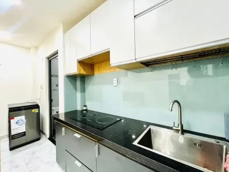 Phòng Trọ Giá Rẻ - Sẵn Nội Thất - Máy Giặt Riêng - Mới Xây Ngay Phan Văn Hớn