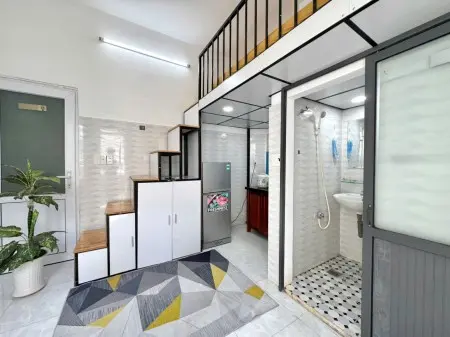 Phòng Gác Ban Công Full Tiện Nghi Ngay Bv Hoàn Mỹ