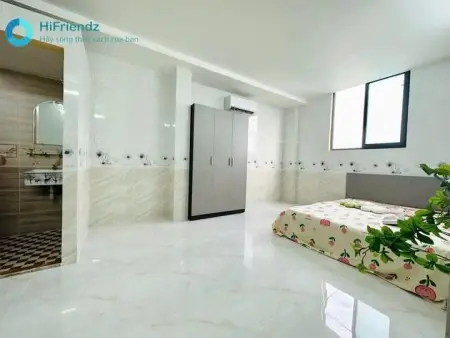 Studio Siêu Rộng Rãi, Đầy Đủ Nội Thất Ngay Kênh Nước Đen