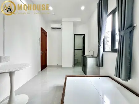 Đúng Hình - Đúng Giá Cho Thuê Studio New 100% - Full Nt - Thang Máy - Gần Đại Học Văn Lang