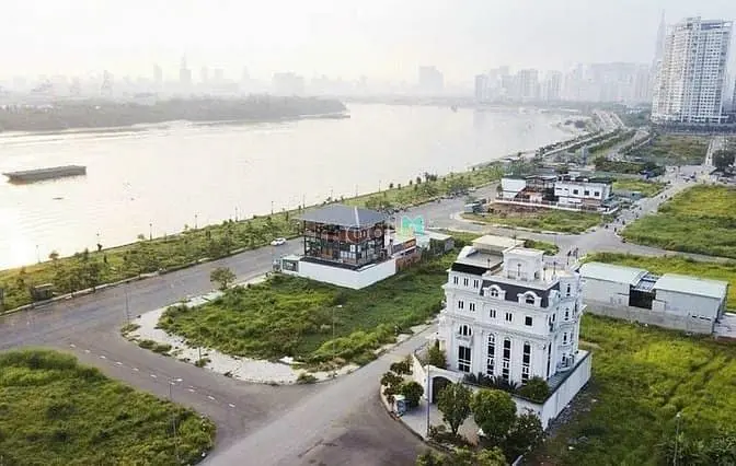 Bán Khuôn Đất Biệt Thự Thạnh Mỹ Lợi Dt 289.2M2 Giá 57 Tỷ Sổ Hồng Riêng