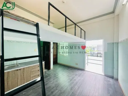 200M Đi Aeon Tân Phú - 1/9 Nhận Phòng Có Gác Ngay Công Viên Gia Phú, Sẵn Máy Lạnh/Bancol Thoáng Mát