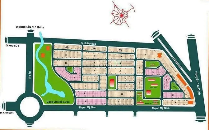 Đất Đối Diện Công Viên! Bán Đất Khu 1 Thạnh Mỹ Lợi 140M2 Giá 19.6 Tỷ