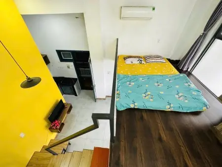 Cho Thuê Phòng Duplex Ban Công Rộng Ở Được 3 - 4 Người Lý Phục Man Q7, Gần Khu Chế Xuất Tân Thuận