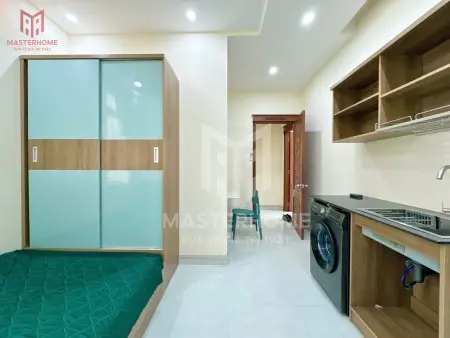 Phòng Mới Xây, Máy Giặt Riêng Ngay Phan Đăng Lưu, Gần Chợ Bà Chiểu, Văn Lang Cs2, Ngã Tư Hàng Xanh