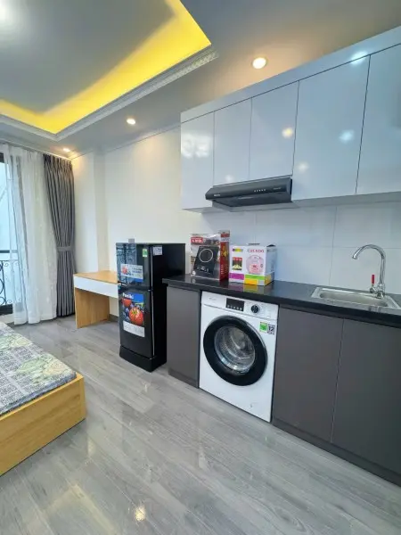 Cho Thuê Phòng Studio Ban Công – Full Đồ – Ba Đình – Giá Chỉ 5Tr8