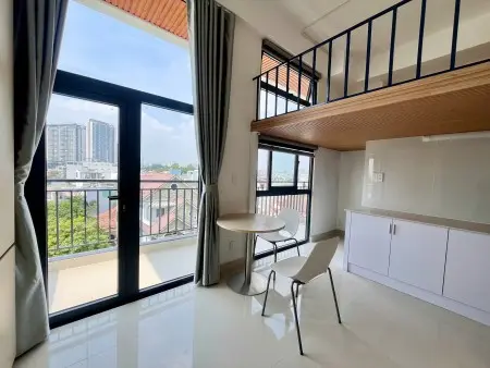 Phòng Gác , Duplex Ban Công Mới Xây. Gần Chợ Cây Xoài, Cầu Giồng , Nút Giao An Phú Từ 5Tr5 Tháng