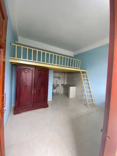 Phòng Trọ Gác Lửng 25M² – Mặt Tiền Man Thiện – Hành Lang Ban Công Rộng – 3.6Tr