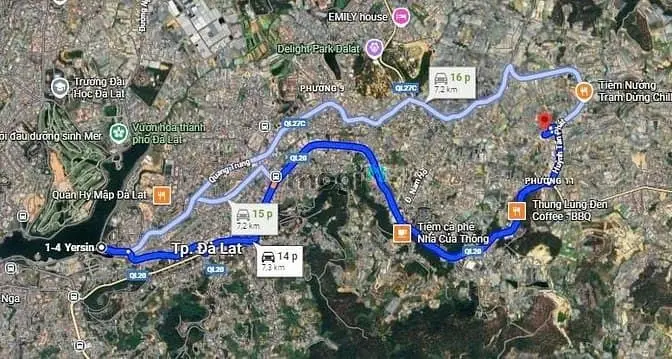 Bán Đất Liên Kế Kqh Huỳnh Tấn Phát Gần Các Địa Điểm Check-In Đà Lạt,